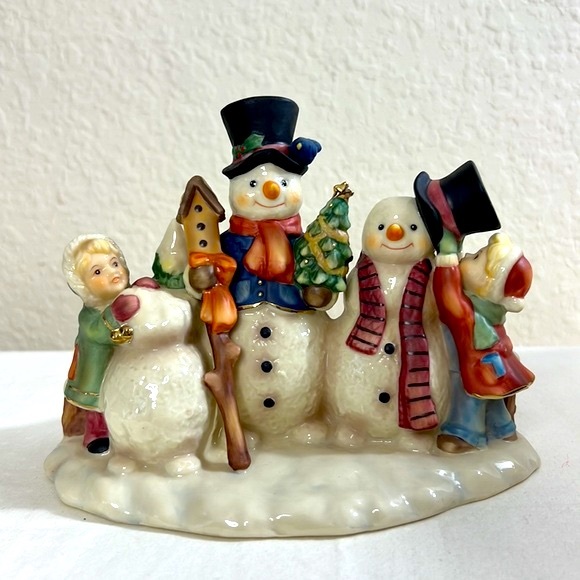 1999 Bavarian Heritage Collection Making New Friends Figurine Vintage - Picture 4 of 16
